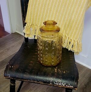 Vintage Glass Canister